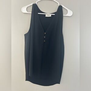 Everly Black Sleeveless Top
